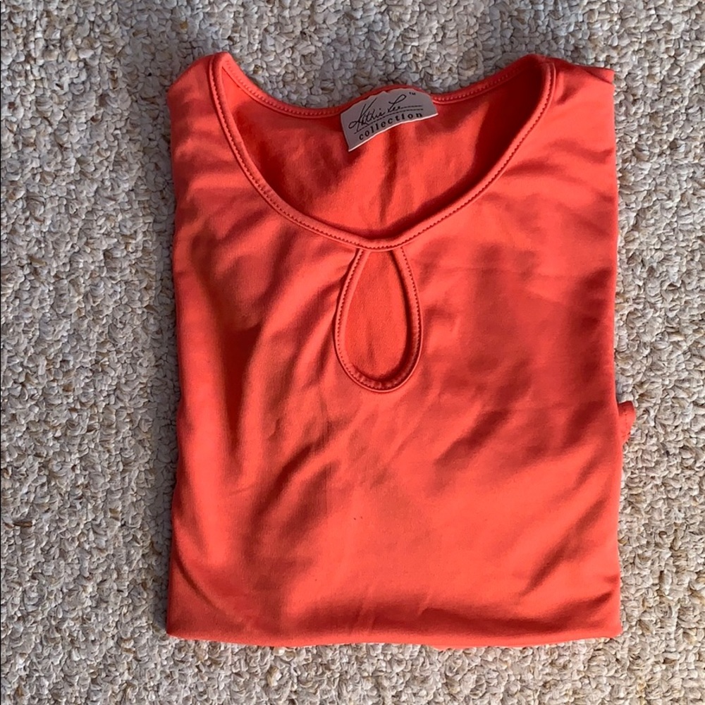 Coral Summer Blouse